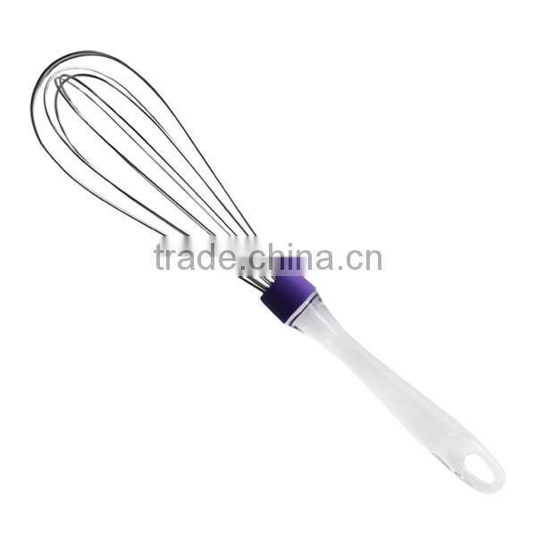 Egg whisk with stainless steel wire