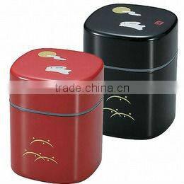 Japanese Spice box Green Tea leaf Container Can Japanese food