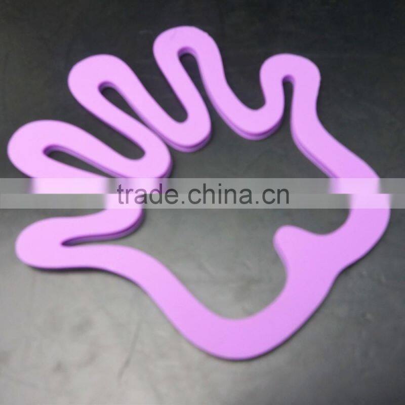 16151 hand shape silicone high temperature heat insulation mat