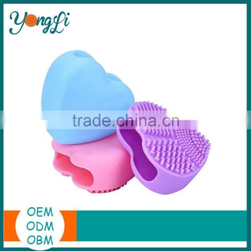 Wholesale Powder Puff and Silicone Wash Make Up Brushes