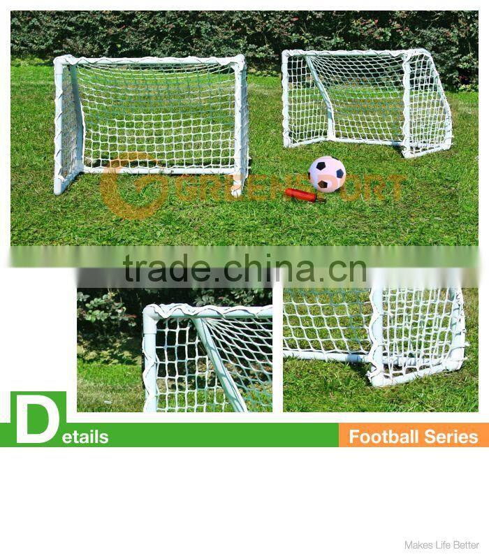GSSGGTS Twin mini soccer goal kids training football set metal soccer goal set