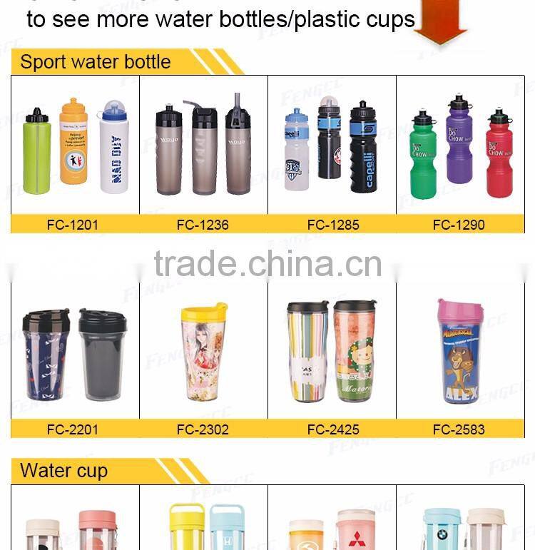 promotional drinking Personalized kids plastic straw cup