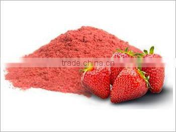 Instant fruit flavored drink powder strawberry juice