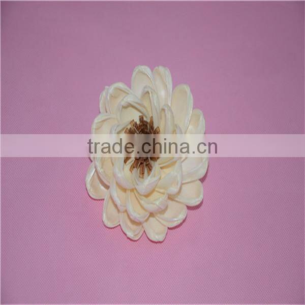 handmade sola wood flower natural white rose sola flower