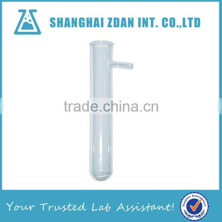 High Borosilicate Glass Test Tube With Side Tube