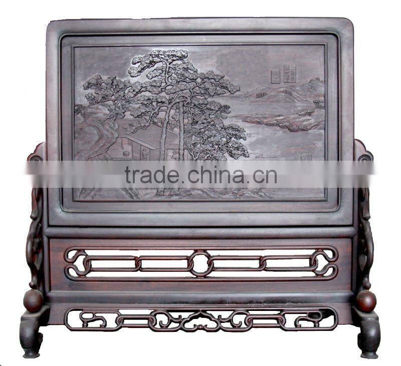 wooden screen,"The scenery of landspace"