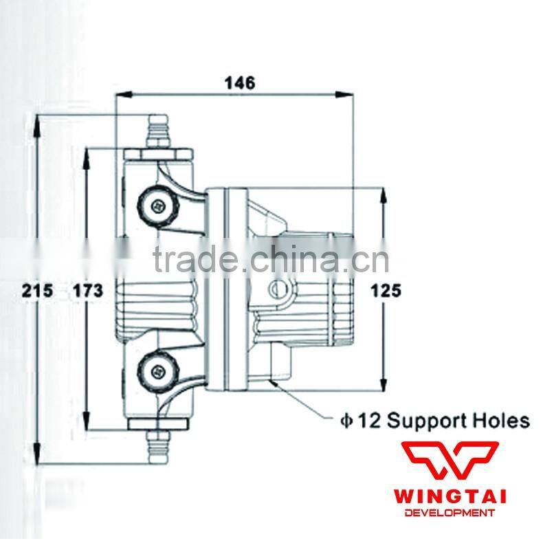 BML-5 Air Operated Single Diaphragm Pump