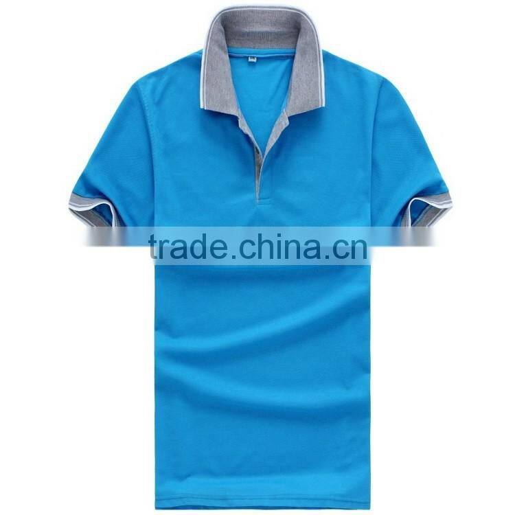 China manufacturer custom new design short sleeve man polo t-shirt