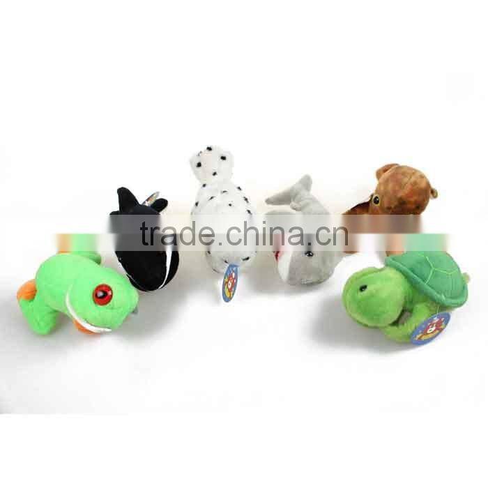 Cute novelty frog plush animal bracelet with new design