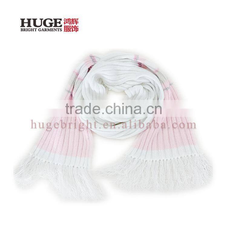 Superior Fabric New Fashion 100% Merino Wool Thick Knit Scarf