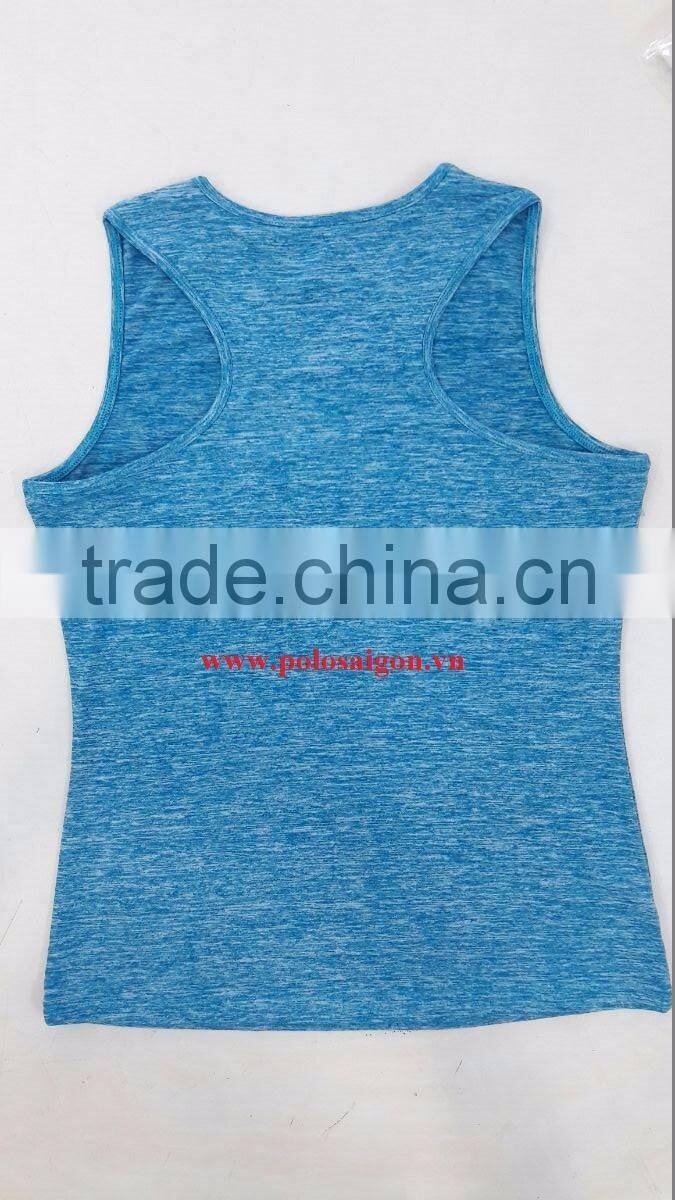 WOMEN TANK TOP ,CUSTOMIZE ORDER, HEATHER FABRIC 92% POLY-8%SPANDEX