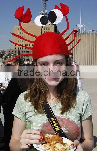 Carnival party Fancy dress Adult novelty lobster hat funny carnival hat
