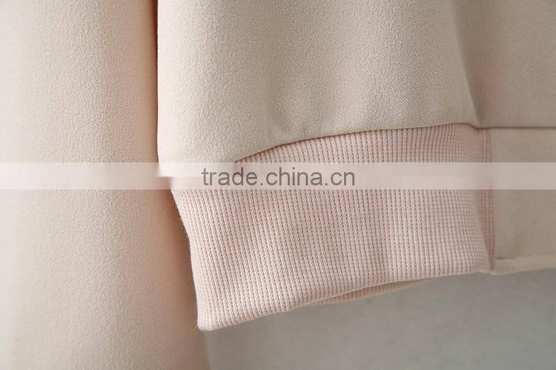 Brand New Cute Baseball Jacket Long Sleeve bomber jacket Stand Collar Slim Womens Coats And Jackets 2016