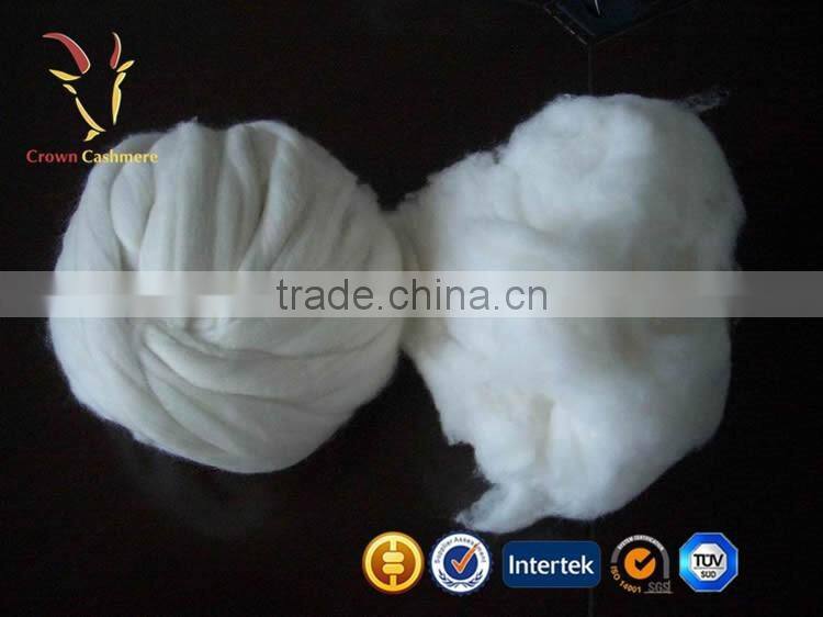 Pure Dehaired Raw Cashmere Wool Fiber