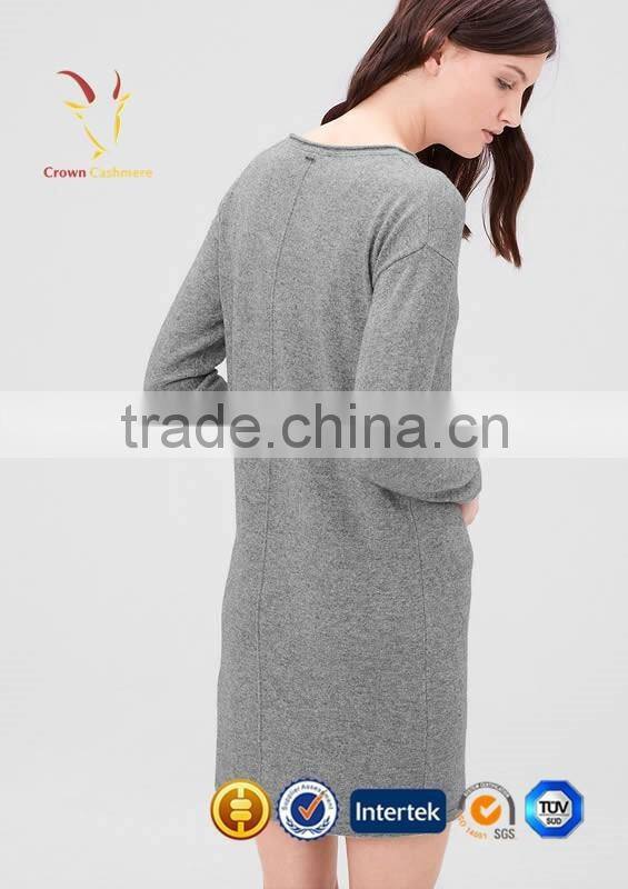 Women Knit Dress Wool 100 Cashmere Latert Fashion Dress Design