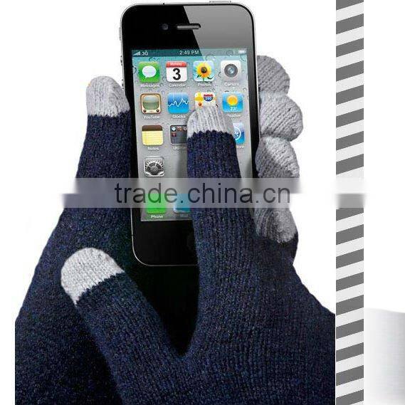 2013 Fashion style winter gloves for iPhone iPad