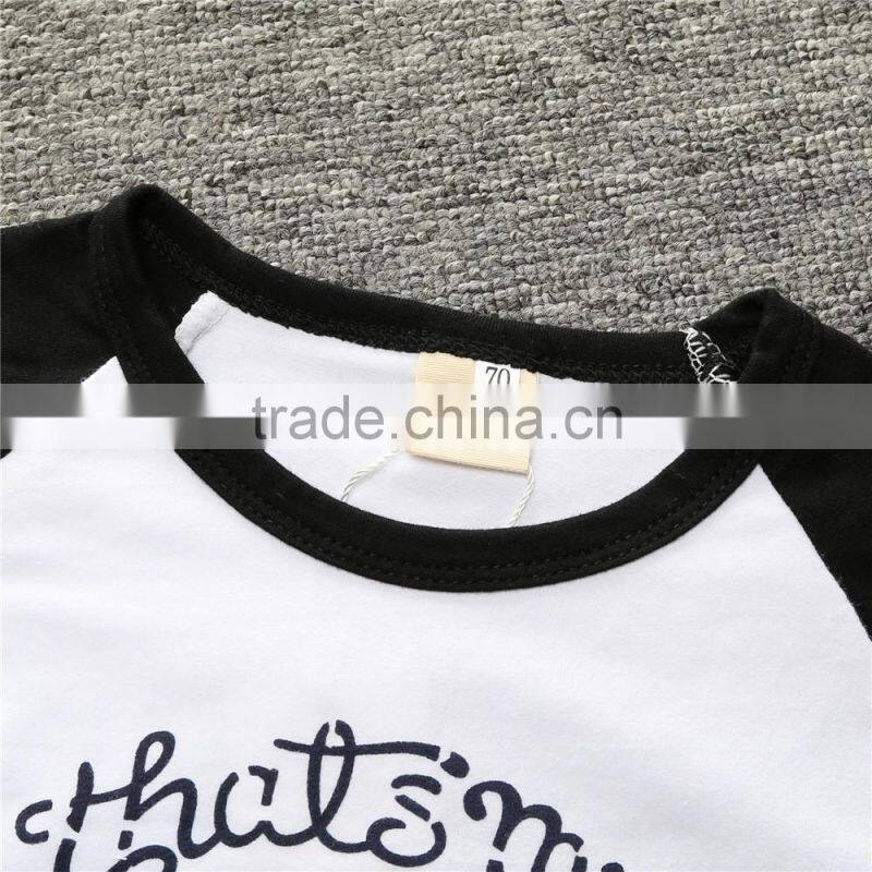 Autumn Children Wear Boys Latest Dress Style Cheap Baby Clothes Set