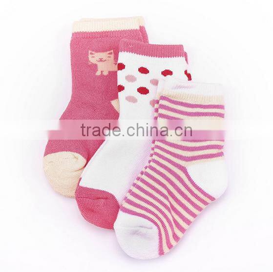 Custom New Cartoon Design Eco Friendly Bamboo Fiber Cotton Cute Sex Young Girl Tube Socks