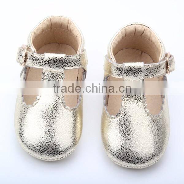 baby T- bar shoes 2017 usa market popular pure leather baby shoes