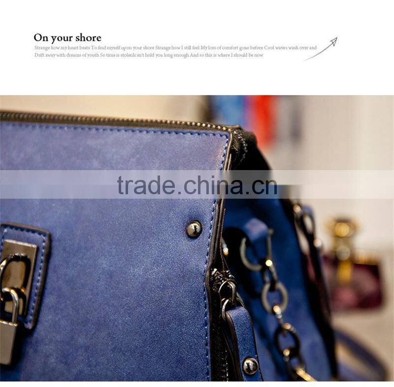 High Quality PU Leather Women Crossbody Bags Fashion Scrub Leather Shoulder Messenger Bag