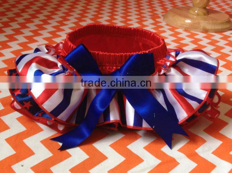 Newest Baby Girl Ruffle Satin Bloomer Wholesale Kids Diaper Cover