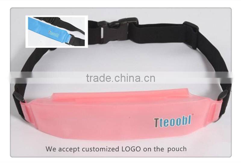 Underwater Waterproof Dry Pouch Waist Belt Bag Swimming Diving Clear Bags PVC~7 colors~Accept Custom