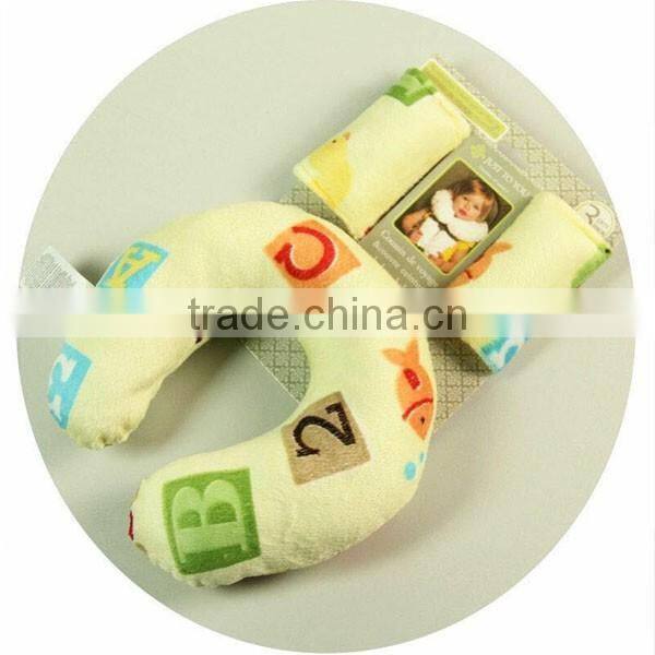 fuzzy baby stroller pillow baby neck pillow