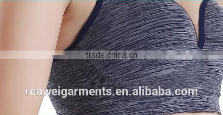 Seamless Underwear Wire Free Sports Bra Vest