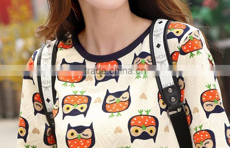 2015 new fashion autumn maternity dress, long sleeve dress, thick cotton dress