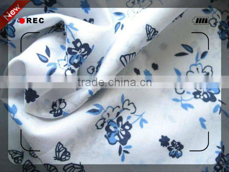 cheap china factory printed satin fabric