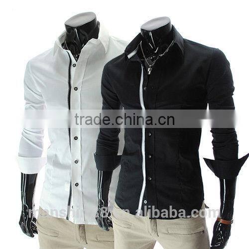 Men's Stylish Slim Fit Long Sleeve dress Shirt