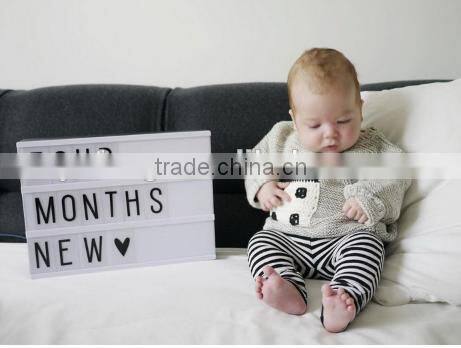 Cartoon House Pattern Cute Design Baby Boy sweater