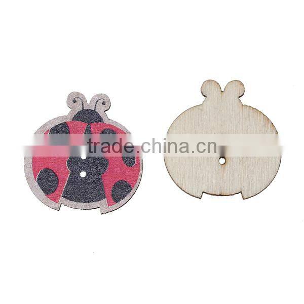 Professional craft wood button