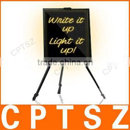 Flashing Illuminated Fluorescent Neon LED Glow Writing Board Menu Sign