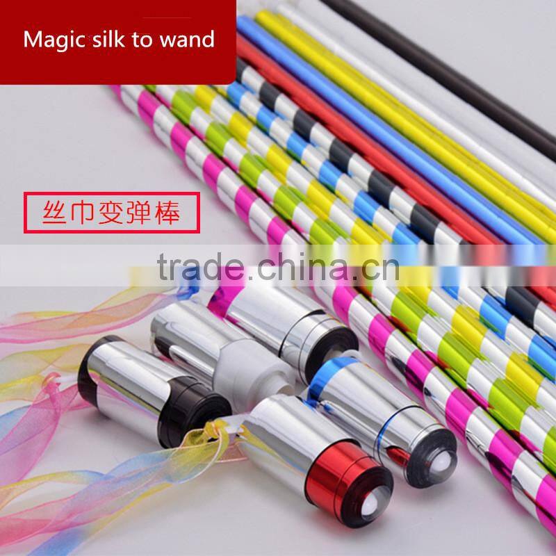 Mini Lightning Cane appearing stick magic silk to wand magic tricks