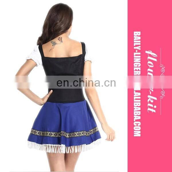 Gently french maid dress cosplay sexy underwear halloween costume dress