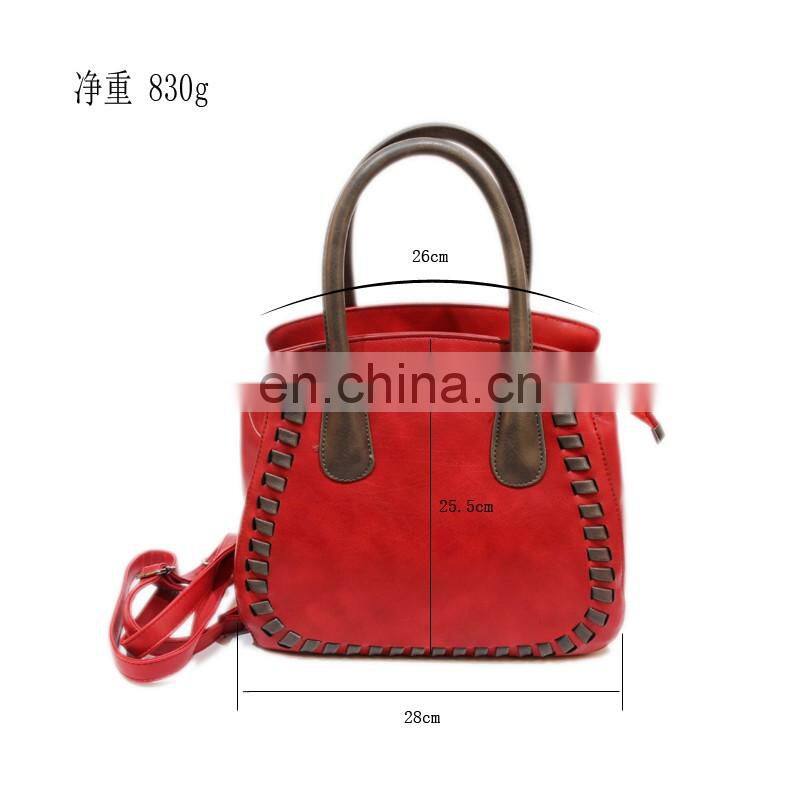 Custom fashion Genuine Leather Bag Women's Handbags