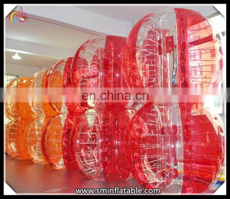 Crazy selling inflatable lawn soccer ball ,pit bumper ball inflatable ball,large inflatable body bubble ball for kid and adult