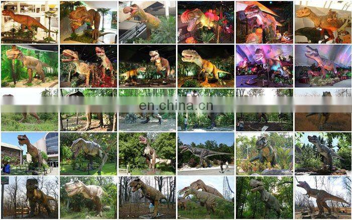 2015 funny outdoor playground simulation dino
