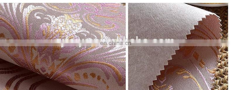 Jacquard Wall Fabric Textile Wall Paper