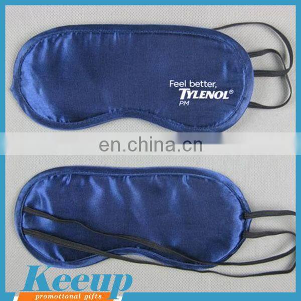 Promotional Custom made China cheap satin sleep eye mask