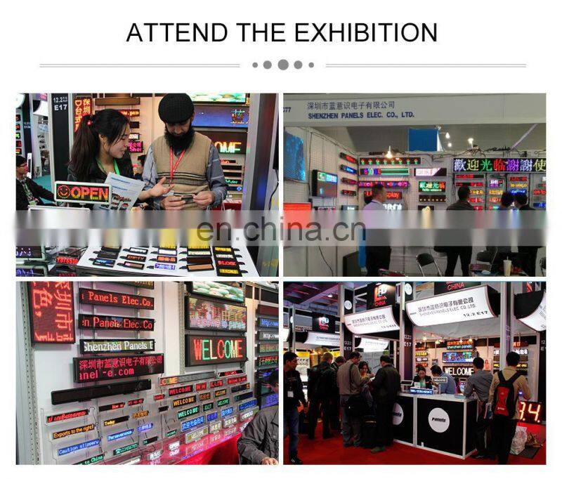2017 New Arrival Blue color B1664B Programmable LED mini display