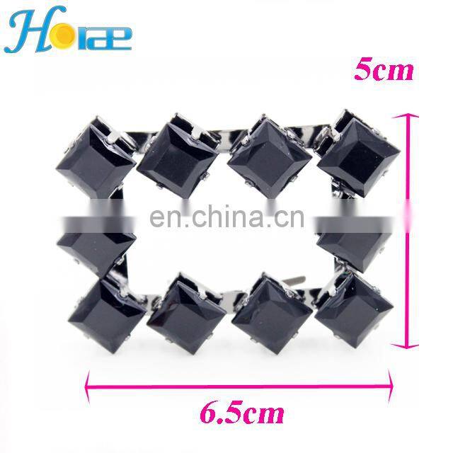 high quality cheap rhinestone shoe accessory shoe buckle decoration for footwear and bag