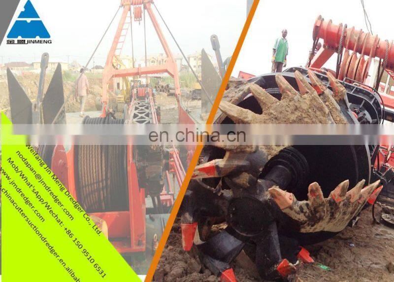 20 inch hydraulic cutter suction dredger boat vessel for soil dredging in river and sea for sale