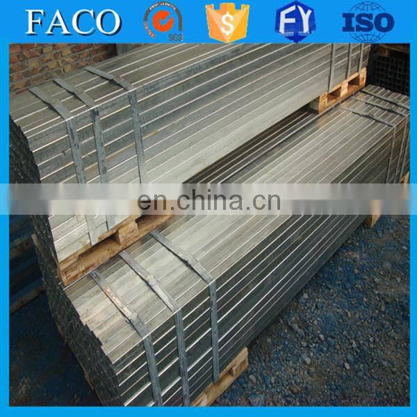 FACO GI RHS ! galvanized steel tube666 gold supplier 6 inch pre galvanized steel pipe
