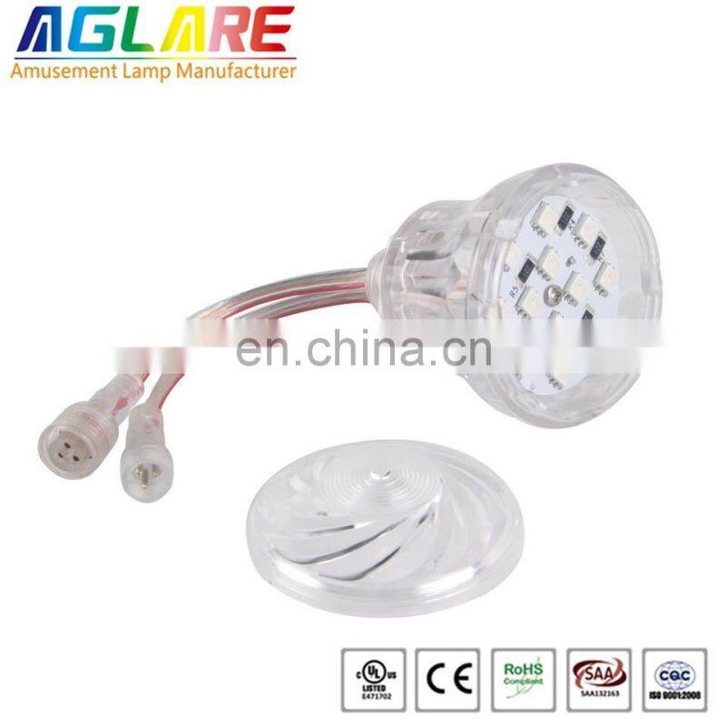 Auto program led rgb funfair led pixel lights amusement led light