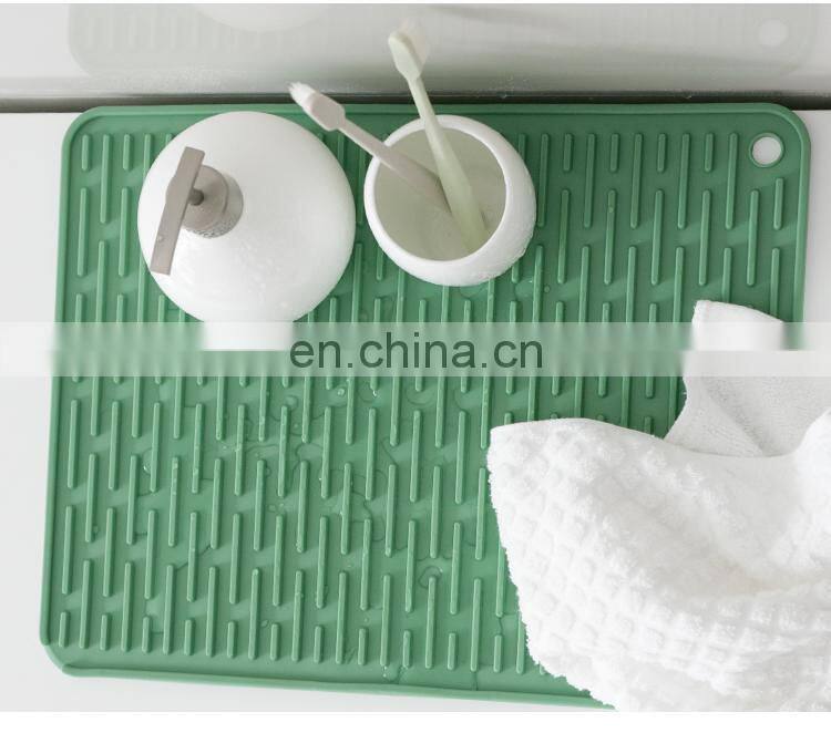 China factory wholesale kitchen placemat Insulation table dinner mat dish drying pvc table mat