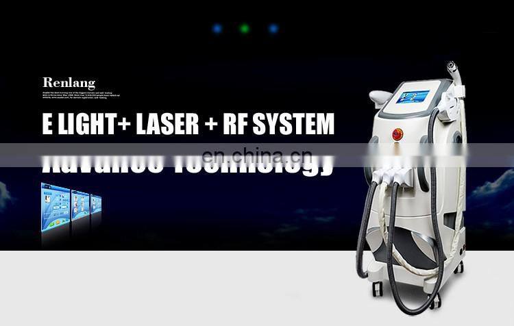 Professional ipl opt shr / RF / Laser ipl hair removal machine