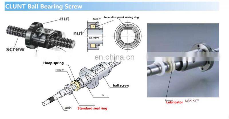 High Quality Rolled Thread Bearing SFU1610 Ball Screw Bearing
