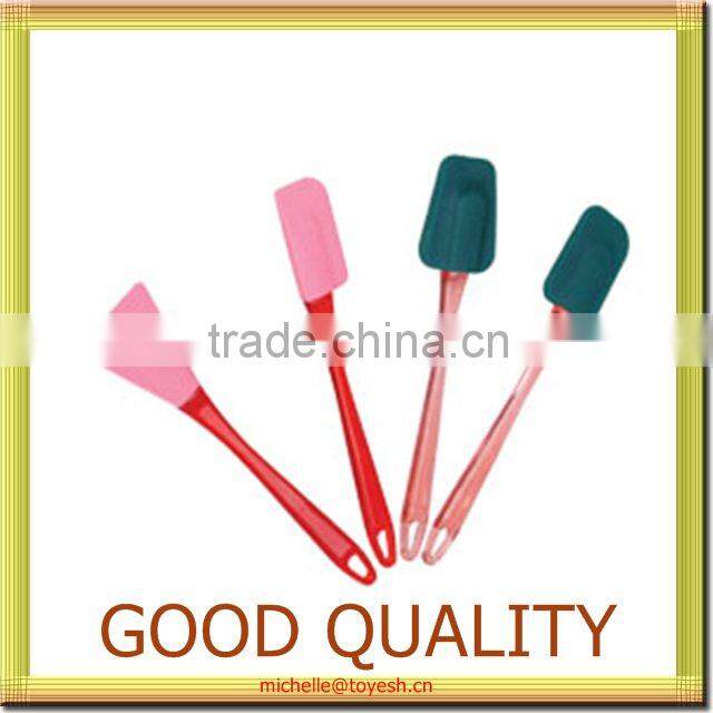 silicone cake scraping knife 100% food grade silicone products